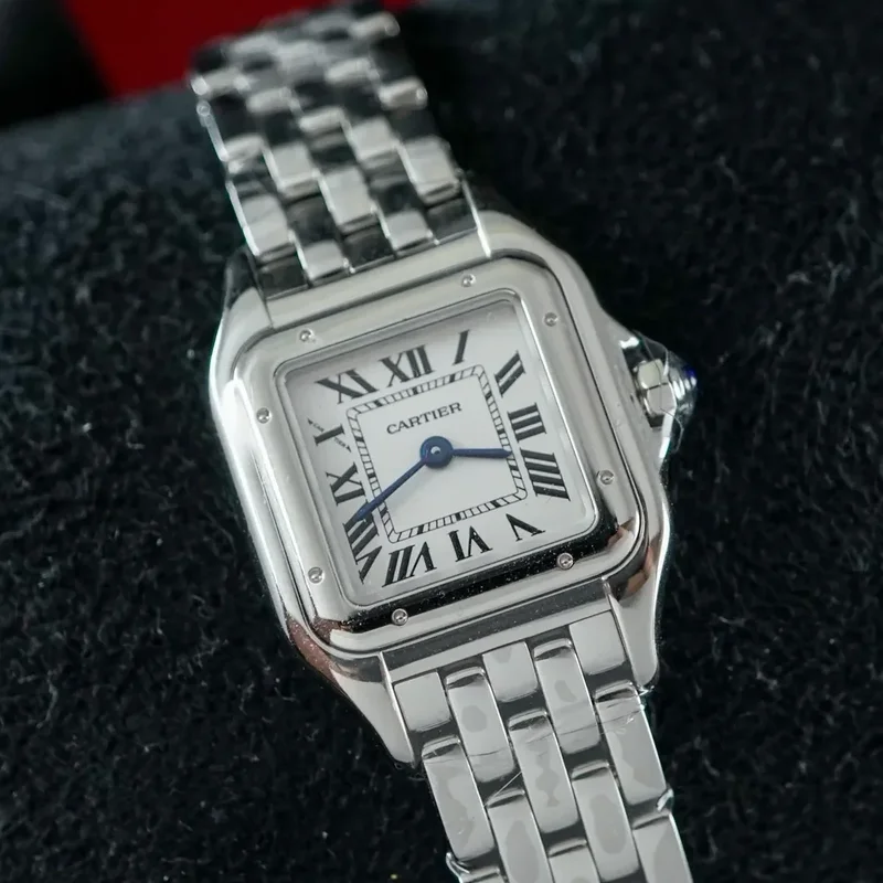 Panthere Small Stainless Steel White