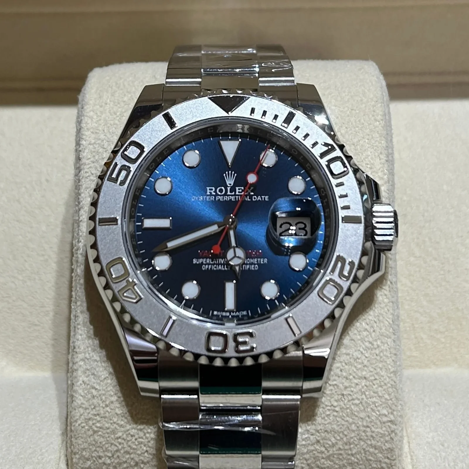 Yacht-Master 40 Rolesium / Blue