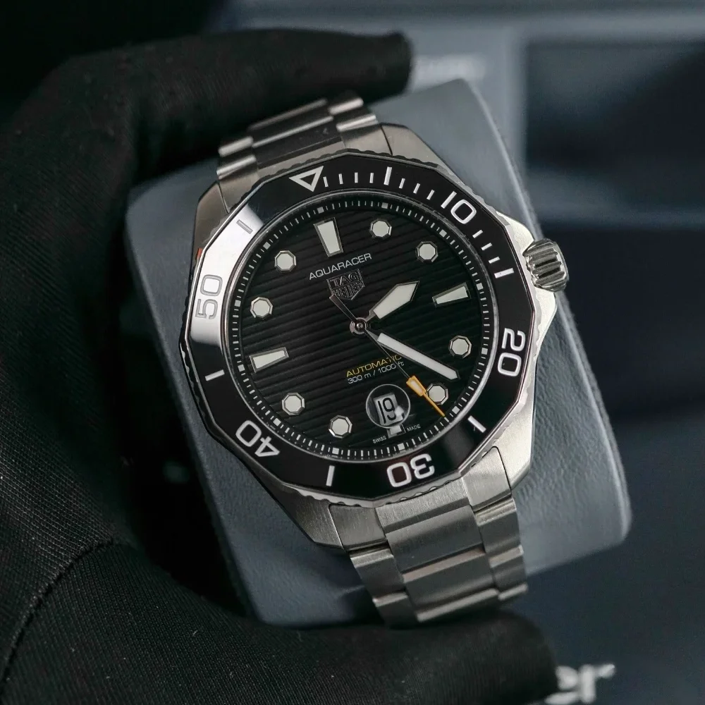Aquaracer Professional 300 43 Stainless Steel / Black