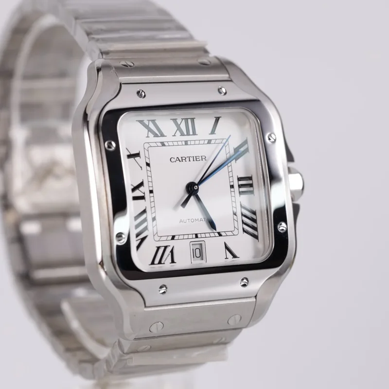 Thumb Santos White Dial Large