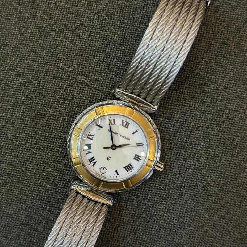 Thumb Celtic Stainless Steel - Yellow Gold / White-Roman