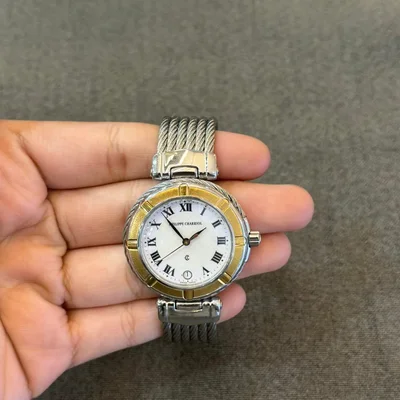 Celtic Stainless Steel - Yellow Gold / White-Roman