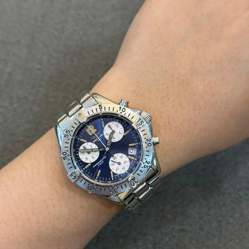 Colt Chronograph Quartz Stainless Steel / Blue