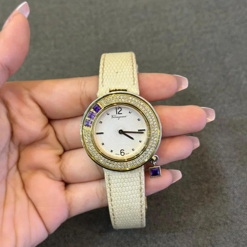 Thumb Women's Watch Diamond Bezel