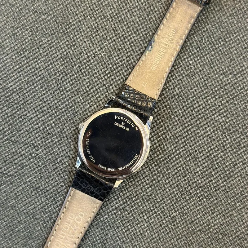 Thumb Portfolio Stainless Steel Quartz / White-Roman