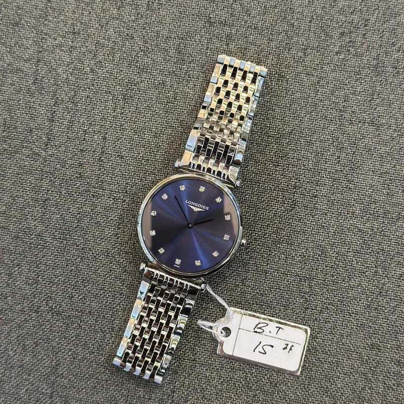 La Grande Classique Quartz 29 Stainless Steel / Blue MOP / Bracelet