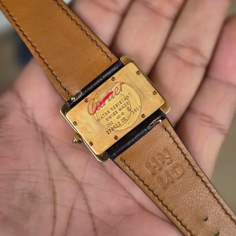 Thumb Tank Divan Quartz Yellow Gold