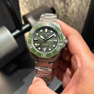 Aquaracer Professional 300 43 Titanium / Green