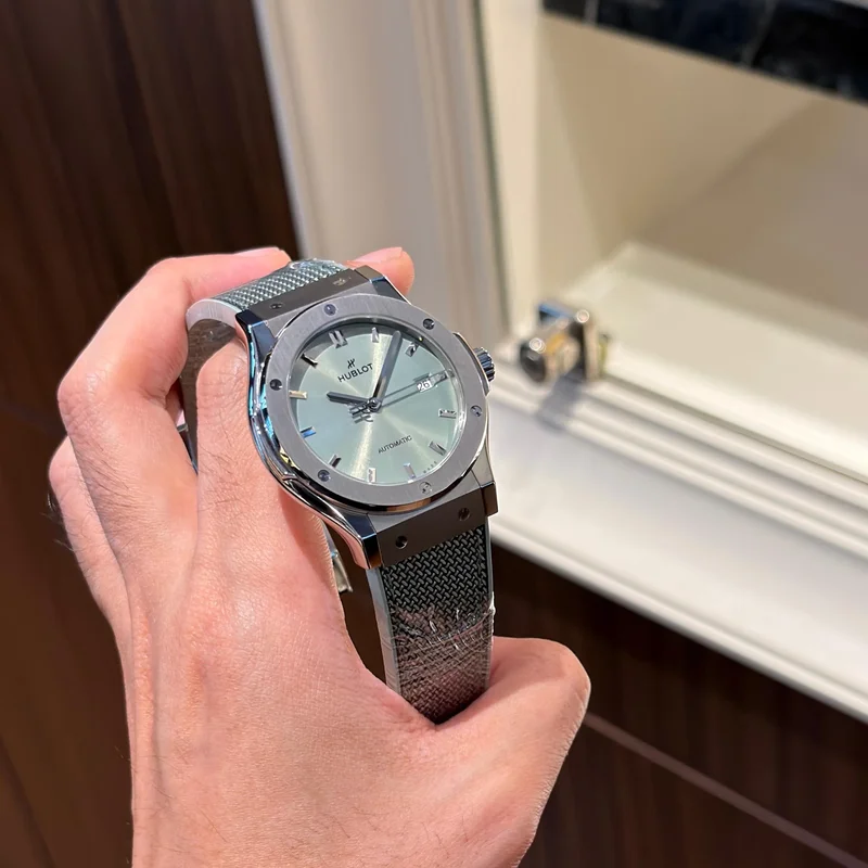 Classic Fusion 42 Titanium / Sage Green