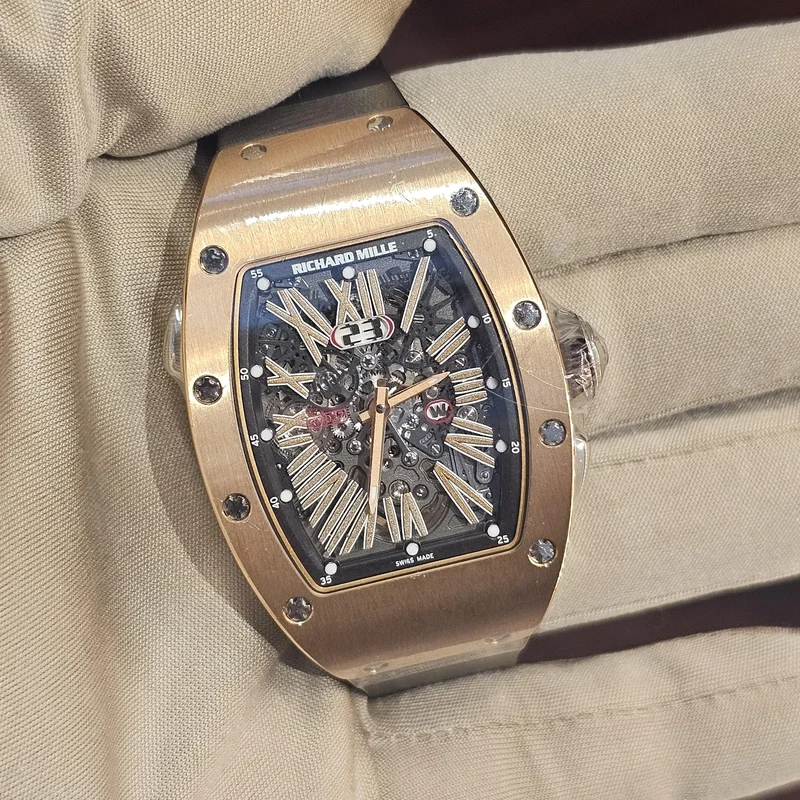 RM037 Automatic Rose Gold