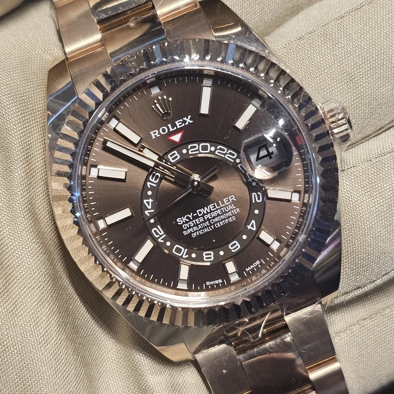 Sky-Dweller Everose / Chocolate