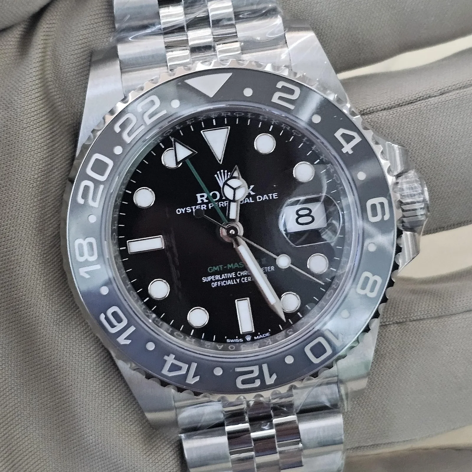 GMT-Master II Stainless Steel / GRNR / Jubilee