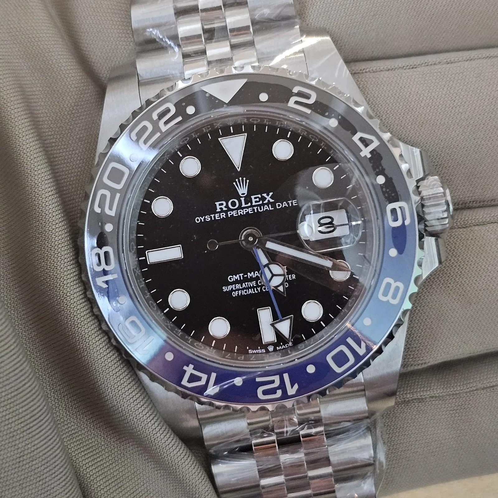 GMT-Master II Stainless Steel / BLNR / Jubilee