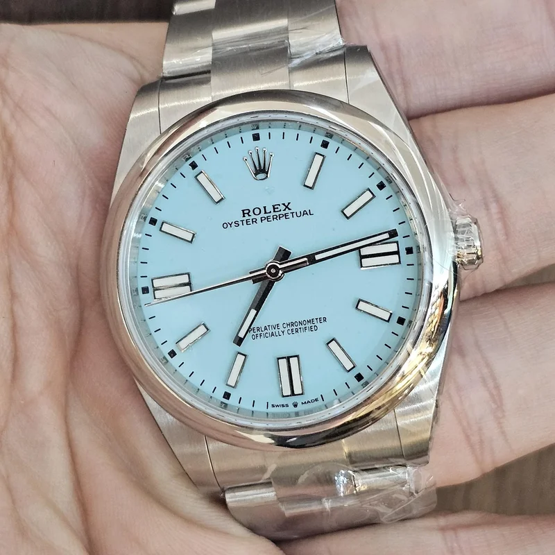 Oyster Perpetual 36 Stainless Steel / Turquoise