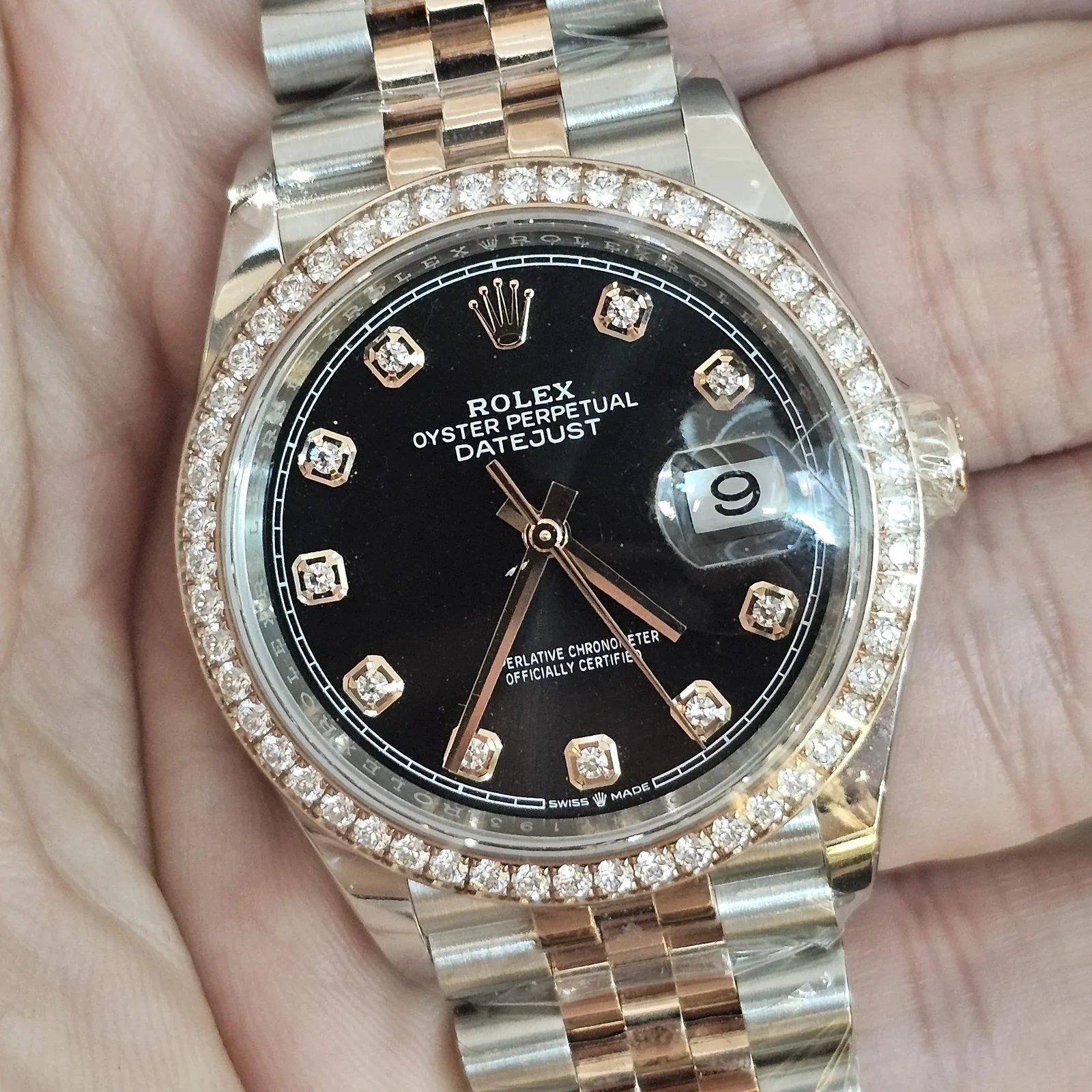 Datejust 36 Stainless Steel / Everose / Diamond / Black Diamond / Jubilee