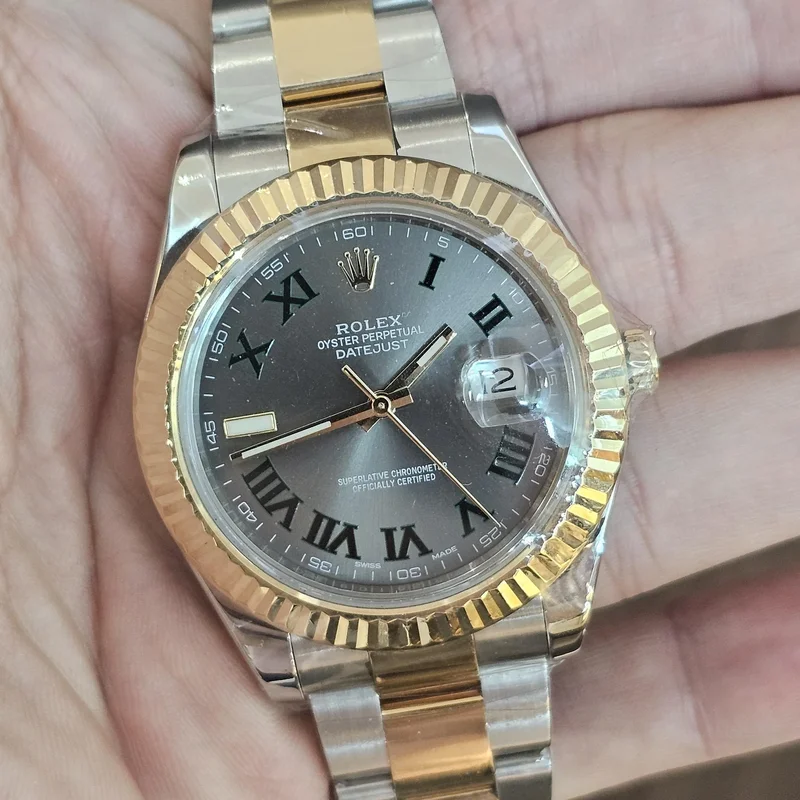 Datejust II Rolesor Slate Roman