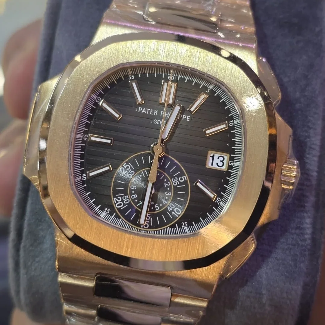 Nautilus 5980 Rose Gold / Black