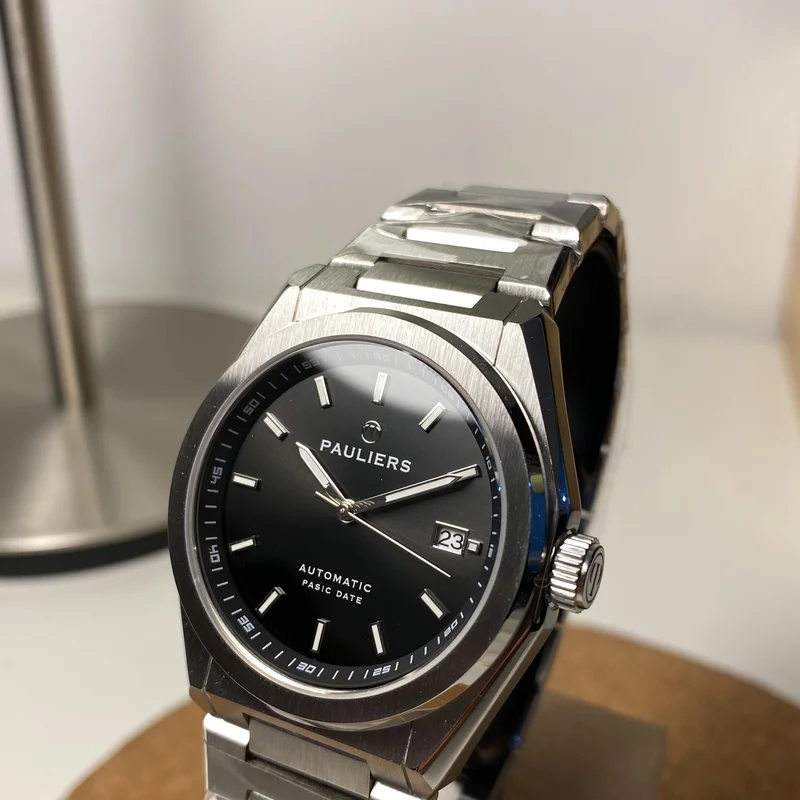 Thumb Pauliers Pasic Date / Stainless Steel / Black