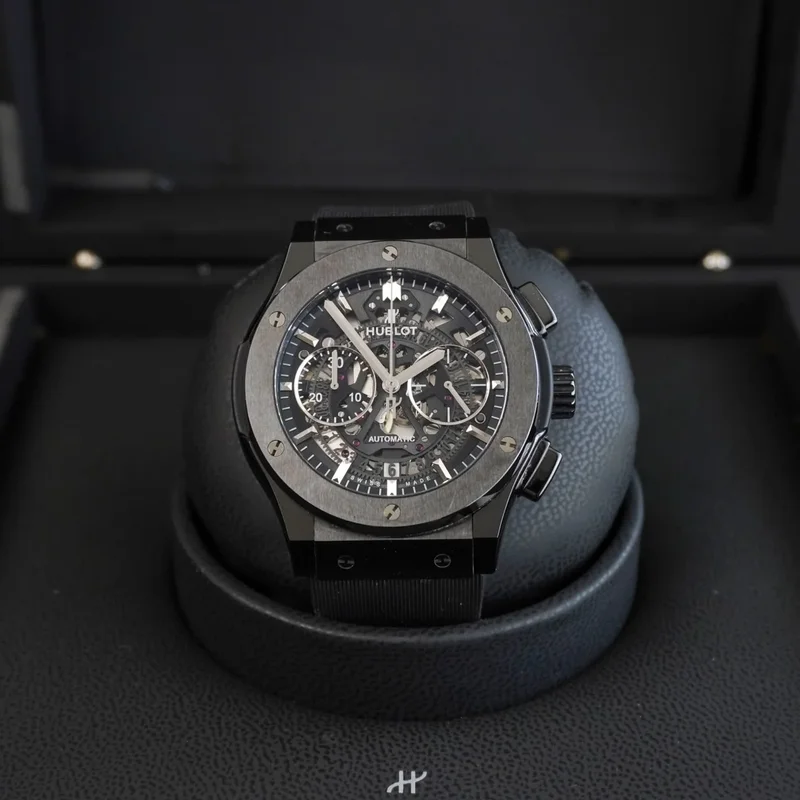 Classic Fusion 45 Aerofusion Chronograph Black Magic