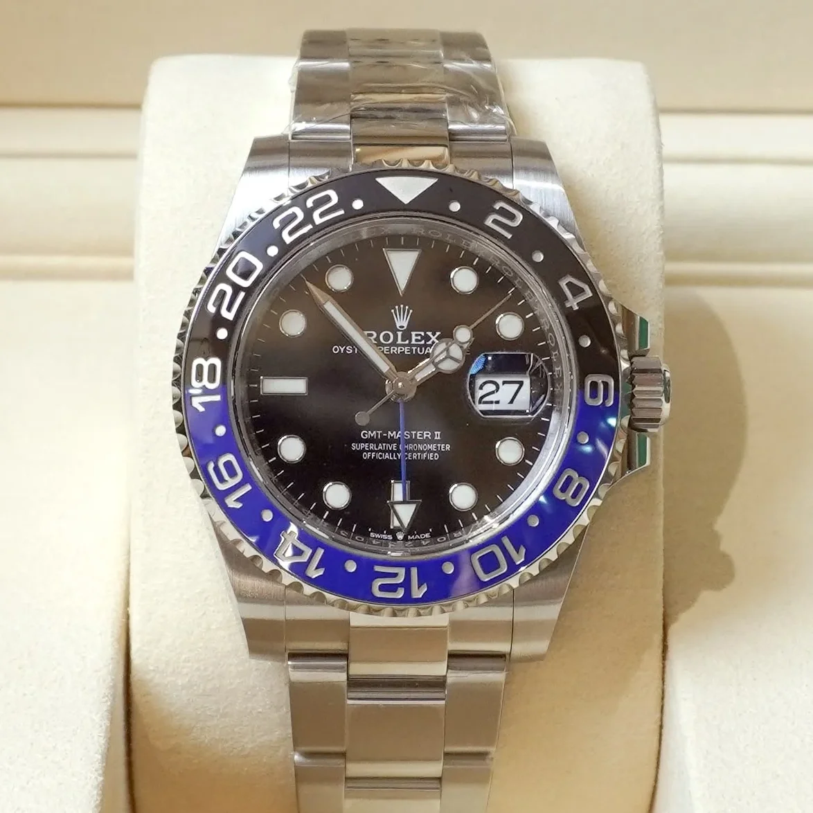 GMT-Master II Stainless Steel / BLNR / Oyster
