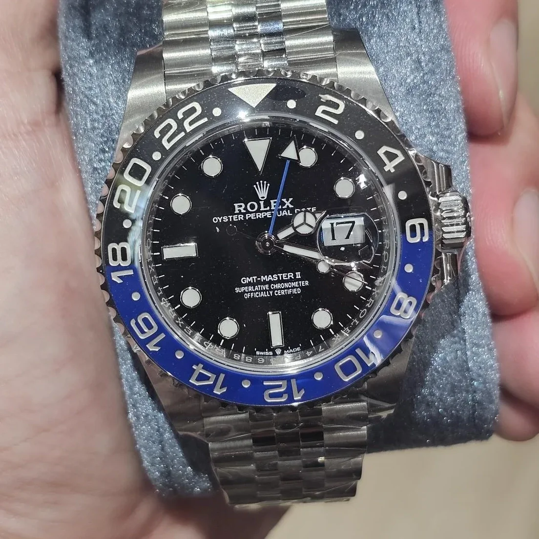 GMT-Master II Stainless Steel / BLNR / Jubilee