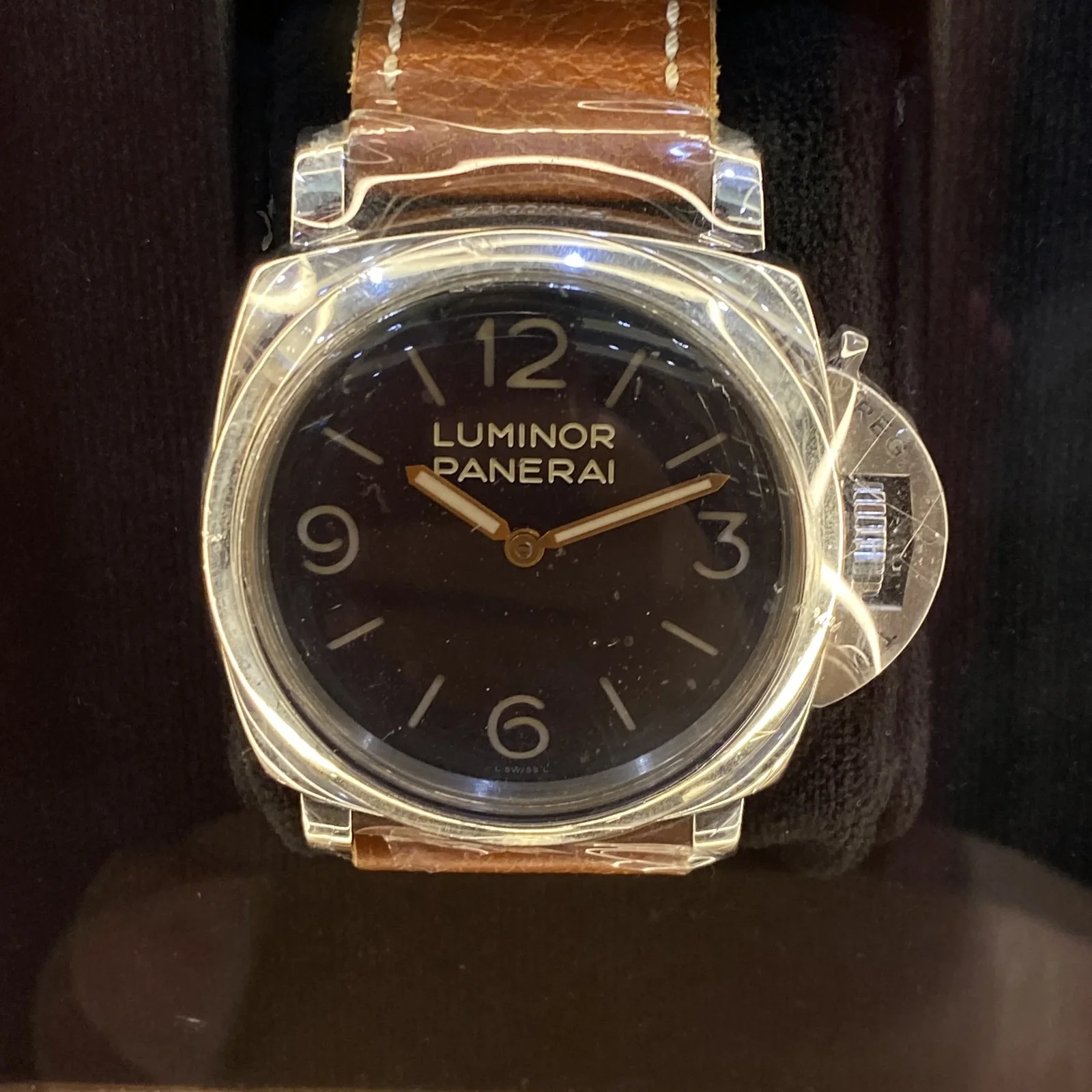 Luminor 1950 47 3 Days Stainless Steel / Black