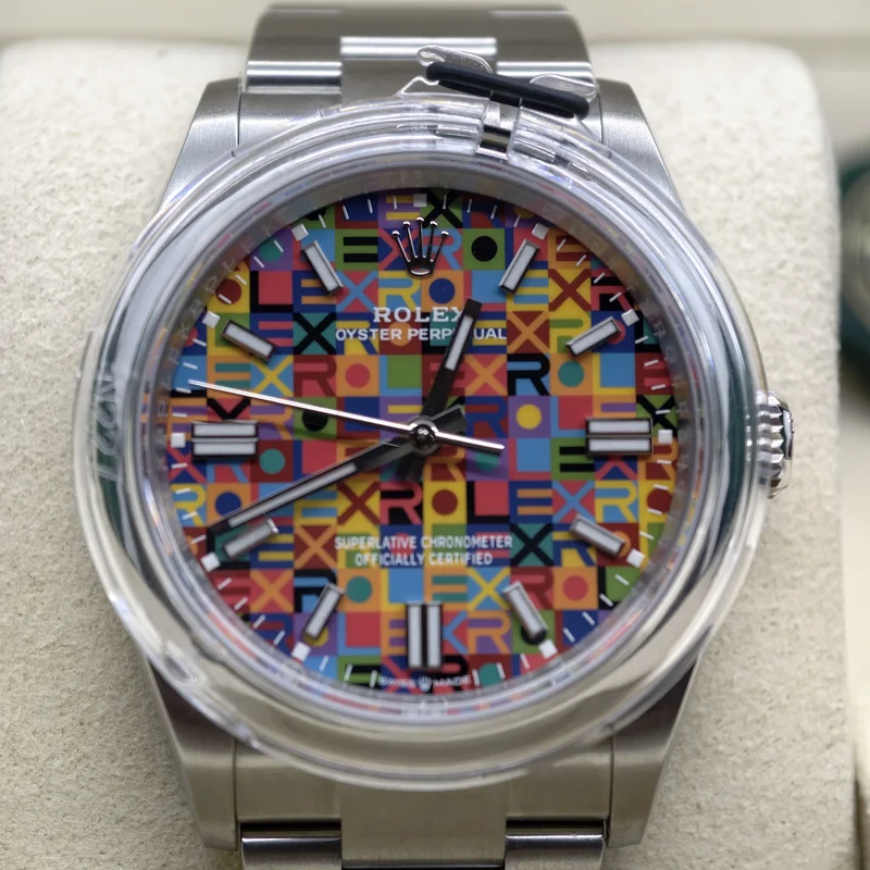 Rolex Oyster Perpetual Jubilee Dial 36mm
