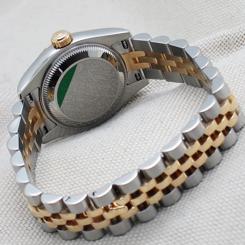 Thumb Lady-Datejust 26 Rolesor Fluted Computer Diamond Jubilee
