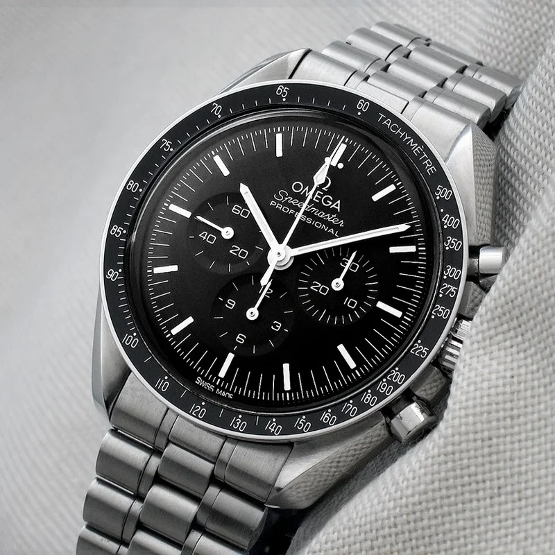 Speedmaster Professional Moonwatch 3861 Stainless Steel / Black / Plexi / Bracelet