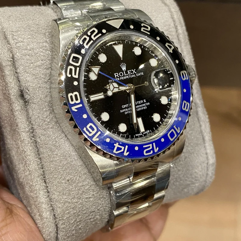 Thumb GMT-Master II Stainless Steel / BLNR