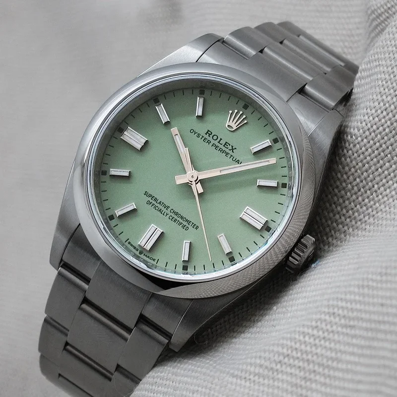 Oyster Perpetual 36 Stainless Steel / Pistachio