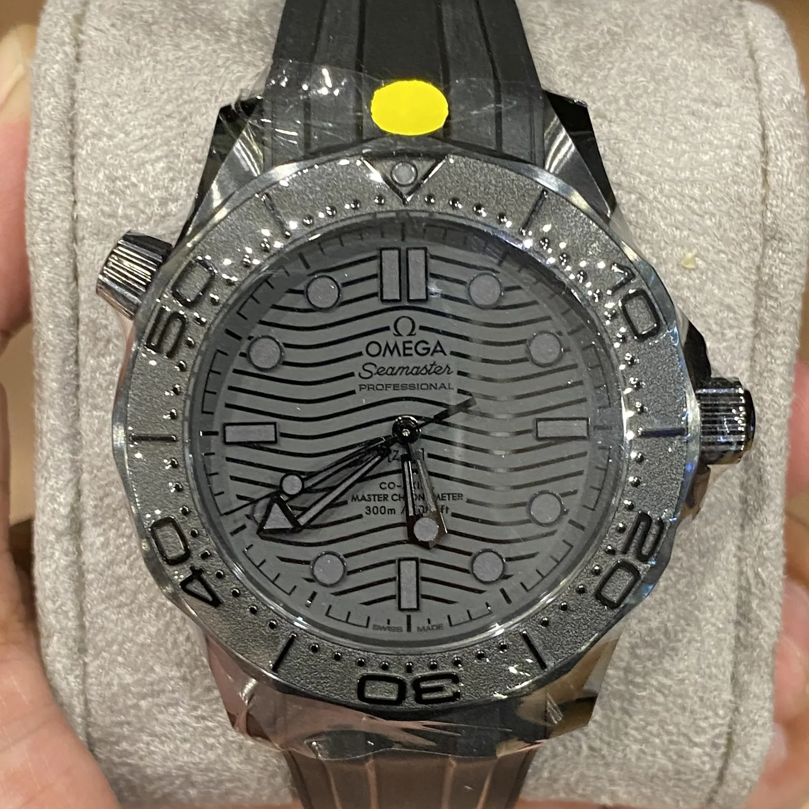Seamaster Diver 300M Master Co-Axial 43.5 Black Black