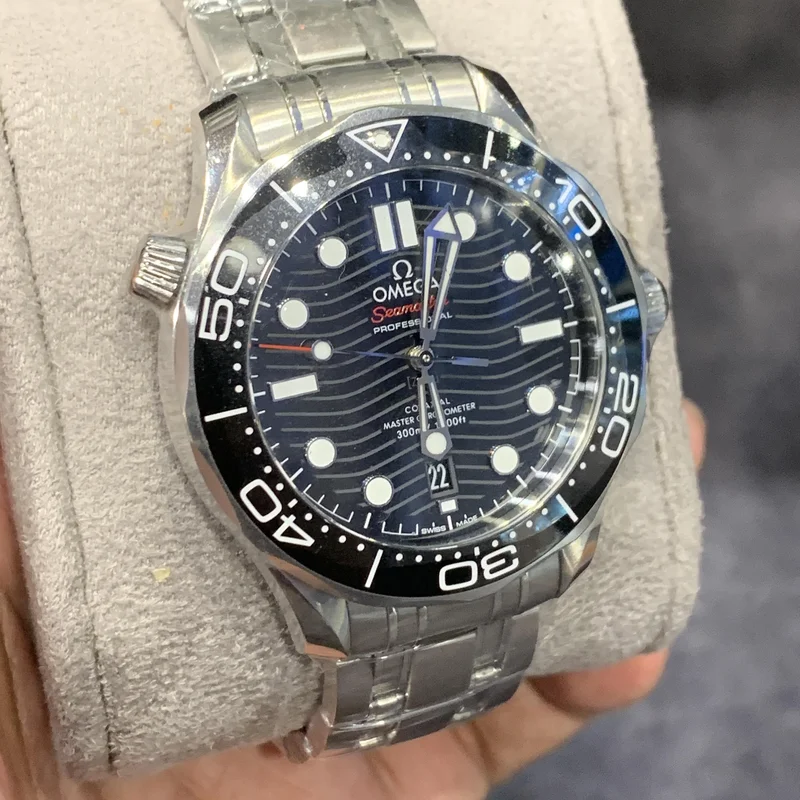 Thumb Seamaster Diver 300M Master Co-Axial 42 Stainless Steel / Black / Bracelet