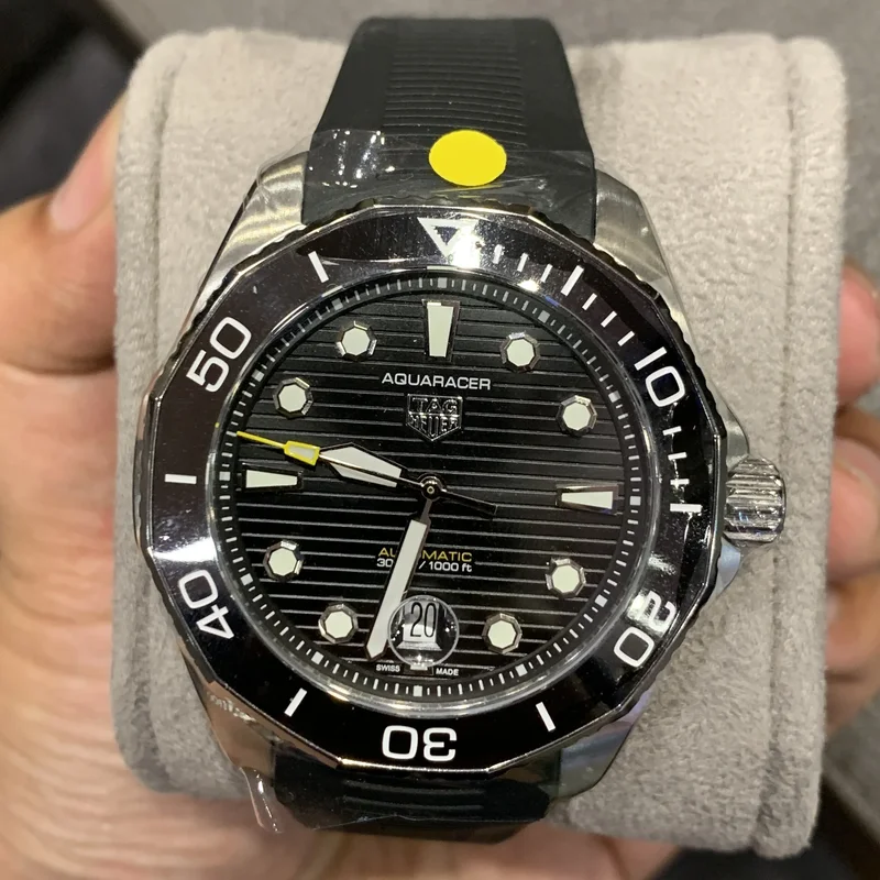 Aquaracer Professional 300 43 Stainless Steel / Black / Rubber