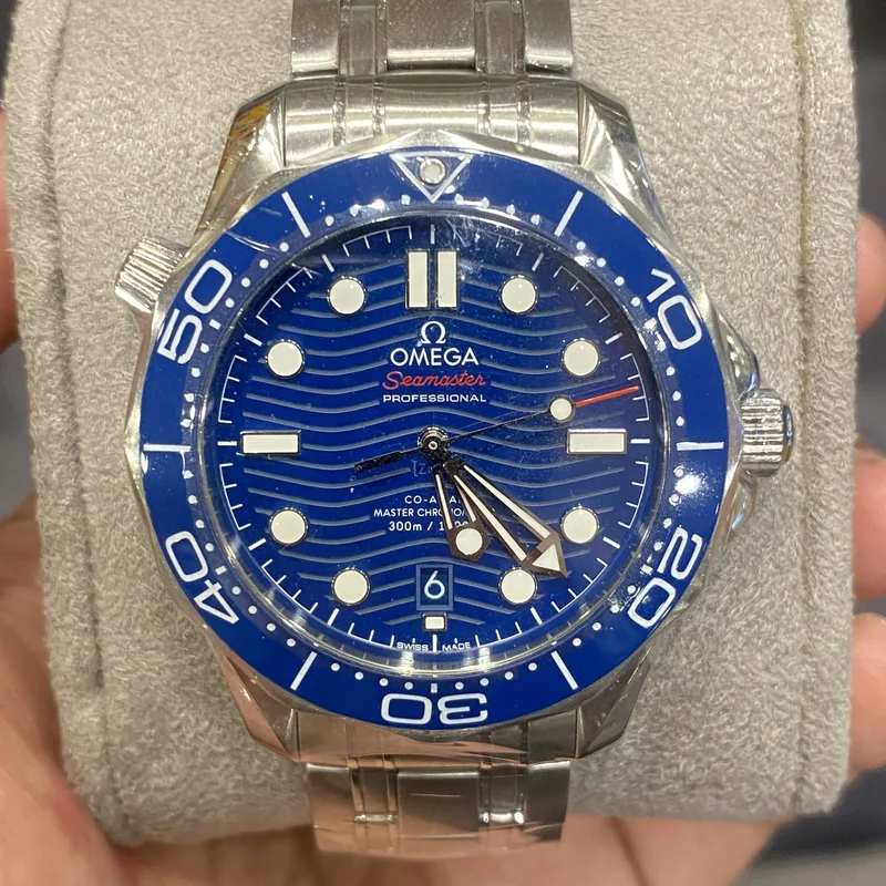 Seamaster Diver 300M Master Co-Axial 42 Stainless Steel / Blue / Bracelet