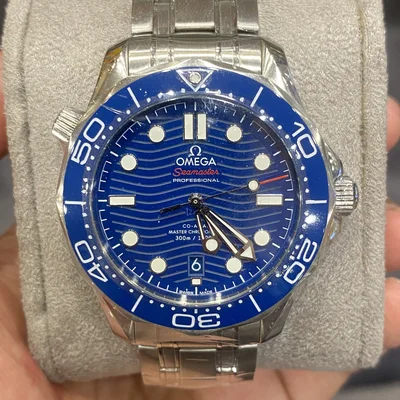 Seamaster Diver 300M Master Co-Axial 42 Stainless Steel / Blue / Bracelet