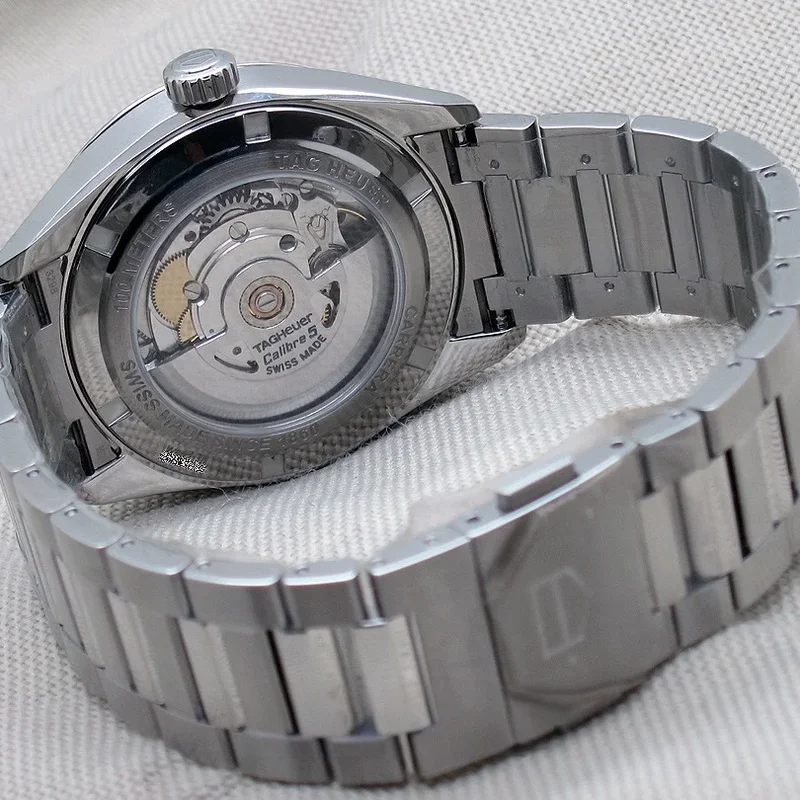 Thumb Carrera Automatic Stainless Steel / Black / Bracelet