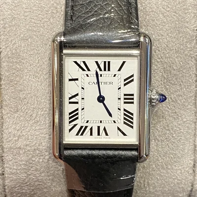 Tank Must Large Quartz Stainless Steel / Silver