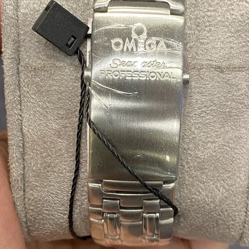 Thumb Seamaster Diver 300M Automatic 41 Stainless Steel / White / Bracelet