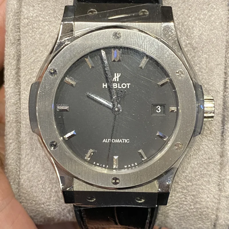 Classic Fusion 42 Titanium / Black / Rubber