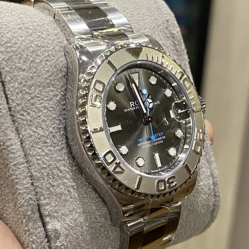 Thumb Yacht-Master 37 Rolesium / Dark Rhodium