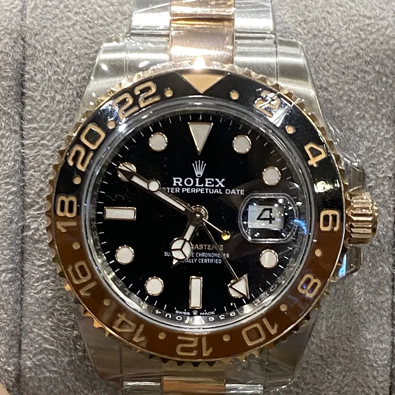 GMT-Master II Stainless Steel / Everose / CHNR / Oyster