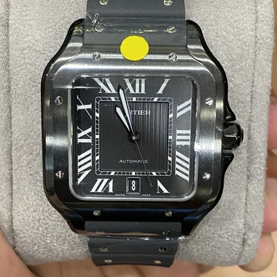 Santos Large Stainless Steel / Black
