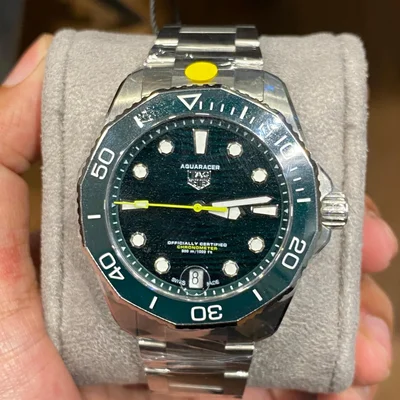Aquaracer Professional 300 42 Stainless Steel / Green