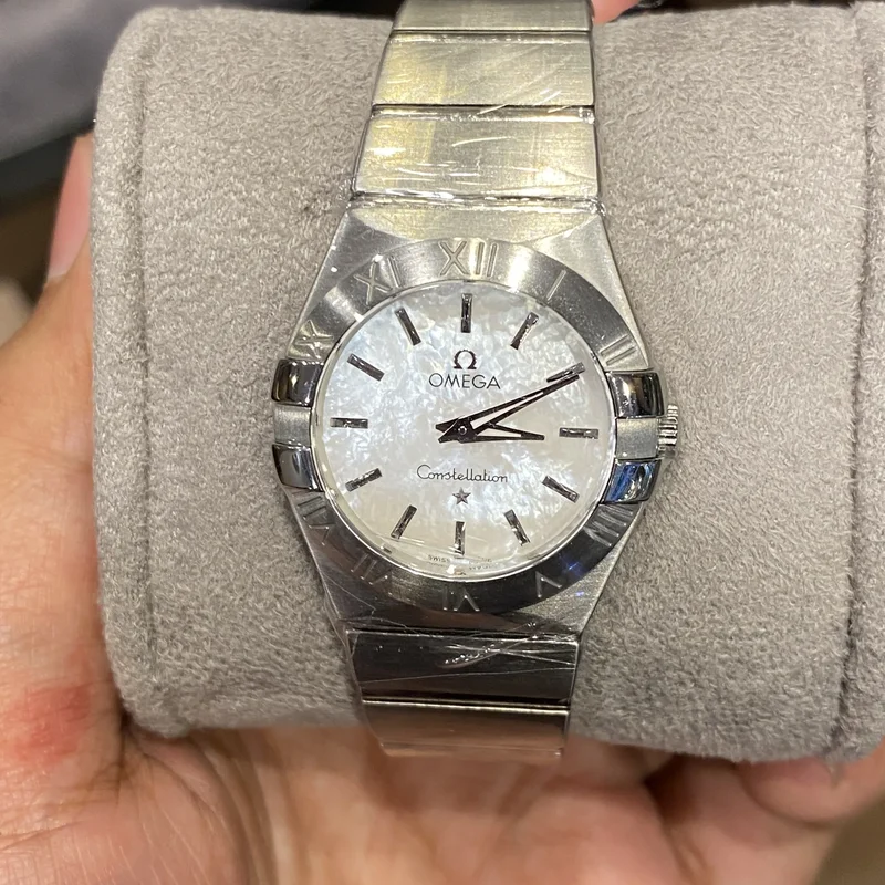Constellation Quartz 27 Brushed Stainless Steel / MOP