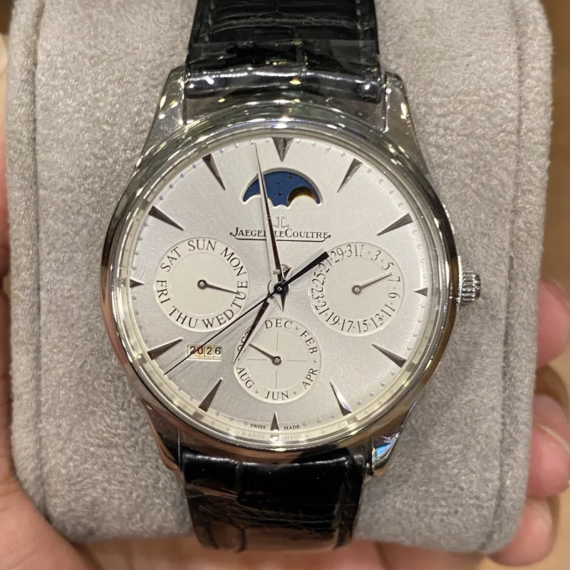Master Ultra Thin Perpetual Stainless Steel / Silver