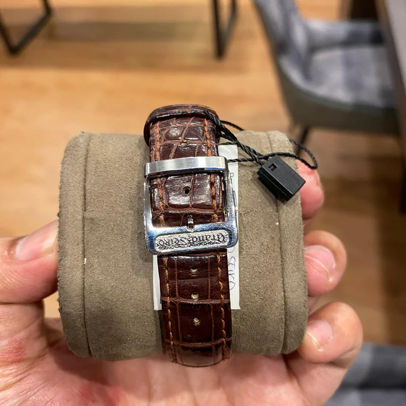 Thumb Automatic Hi Beat 36000 GMT Stainless Steel / Silver / Strap