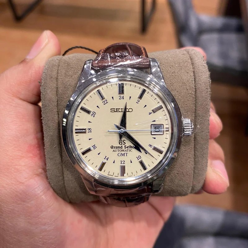 Thumb Automatic Hi Beat 36000 GMT Stainless Steel / Silver / Strap