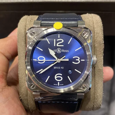 BR 03-92 Blue Stainless Steel