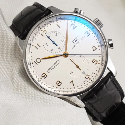 Portuguese Chrono-Automatic Stainless Steel / Silver